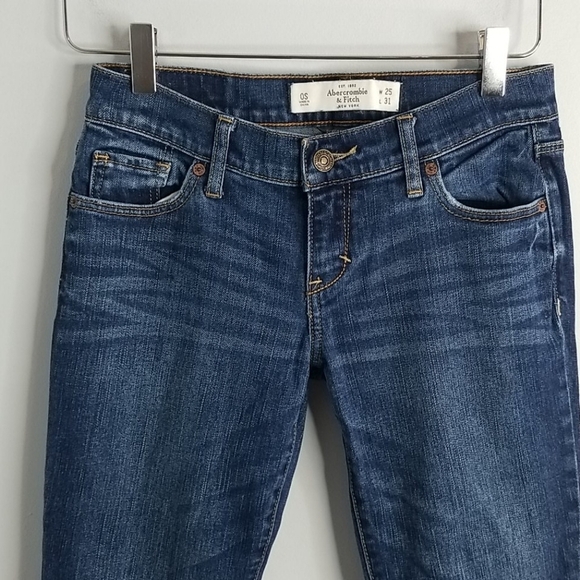 abercrombie & Fitch Low Rise jeans 25 0s short - Picture 4 of 12
